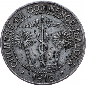 Algeria, 10 Centimes 1916, Paris