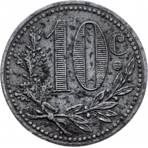 Algeria, 10 Centimes 1916, Paris