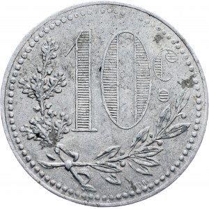 Algeria, 10 Centimes 1918, Paris
