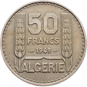 Algeria, 50 Francs 1949, Paris