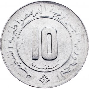 Algeria, 10 Centimes 1984