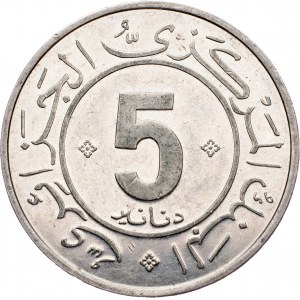 Algeria, 5 Dinars 1984