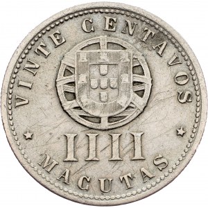 Angola, 4 Macutas 1928