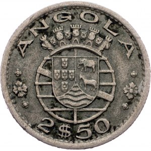 Angola, 2.5 Escudos 1956