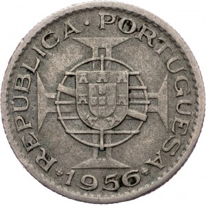 Angola, 2.5 Escudos 1956