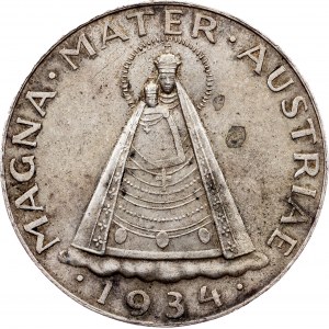Rakousko, 5 Schilling 1934, Vídeň