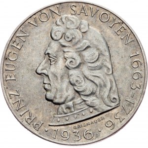 Austria, 2 Schilling 1936, Vienna