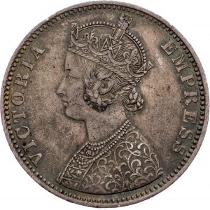 British India, 1 Rupee 1887, Bombay