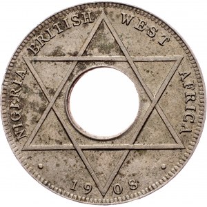 Afrique occidentale britannique, 1/10 Penny 1908, Londres