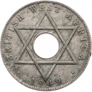 British West Africa, 1/2 Penny 1949, Birmingham