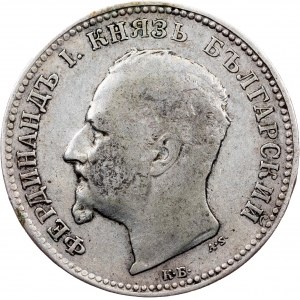 Bulharsko, 1 Lev 1891, Kremnitz