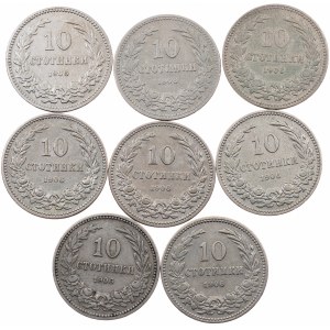 Bulgaria, 10 Stotinki 1906, Kremnitz
