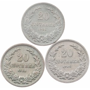 Bulgaria, 20 Stotinki 1906, Kremnitz