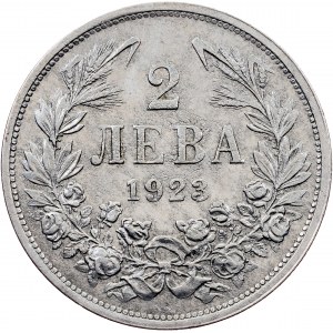 Bulgaria, 2 Leva 1923