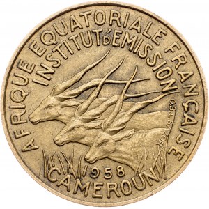Cameroun, 10 Francs 1958, Paris