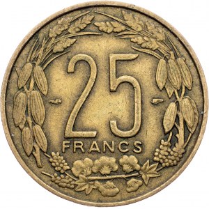Cameroun, 25 Francs 1958, Paris