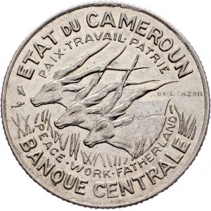 Cameroun, 100 Francs 1966, Paris