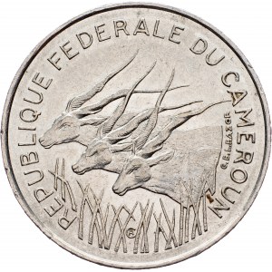 Cameroun, 100 Francs 1972, Paris