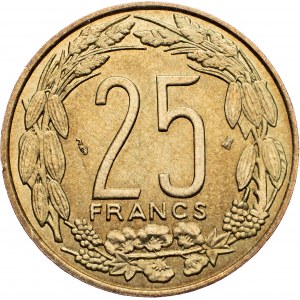 Cameroun, 25 Francs 1996, Pessac