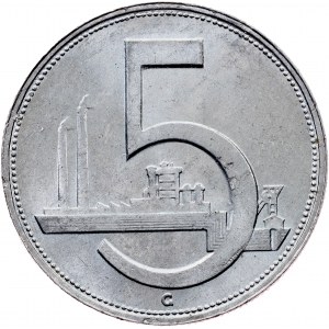 Czechoslovakia, 5 Korun 1952