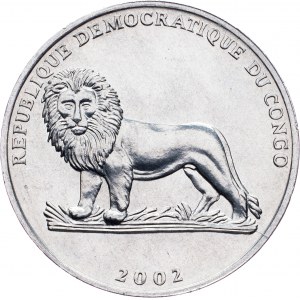 Democratic Republic of the Congo, 50 Centimes 2002