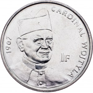 Democratic Republic of the Congo, 1 Franc 2004