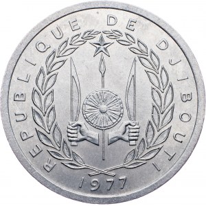 Djibouti, 2 Francs 1977, Pessac