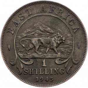 East Africa, 1 Shilling 1945, Bombay