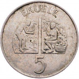 Equatorial Guinea, 5 Ekuele 1975, Llantrisant