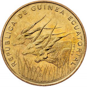 Equatorial Guinea, 5 Francos 1985, Paris