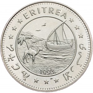 Eritrea, 1 Dollar 1993, Surrey