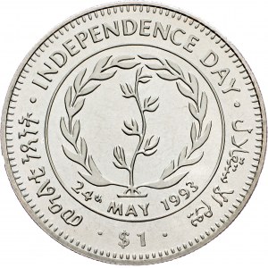 Eritrea, 1 Dollar 1993, Surrey