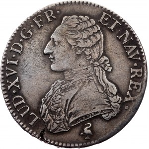 France, 1 Ecu 1790, A