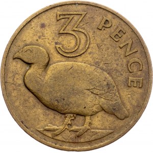 Gambia, 3 Pence 1966, London