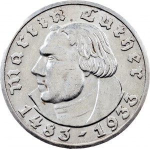 Germany, 5 Mark 1933, D