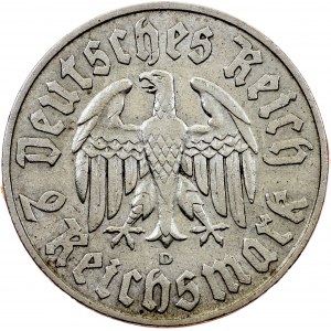 Germany, 5 Mark 1933, D