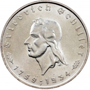 Germany, 5 Mark 1934, F