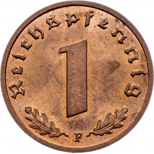 Germany, 1 Reichspfennig 1938, F