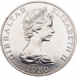 Gibraltar, 1 Crown 1980