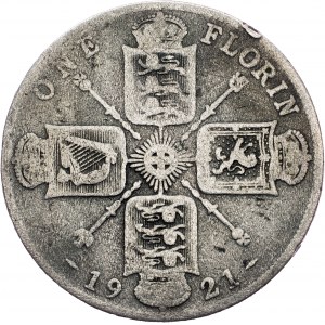 Great Britain, 1 Florin 1921