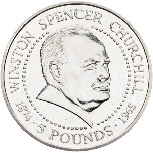 Guernsey , 5 Pounds 1999, Llantrisant