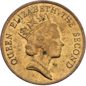 Hong Kong, 10 Cents 1990, Llantrisant