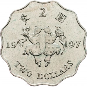 Hong Kong, 2 Dollars 1997, Llantrisant