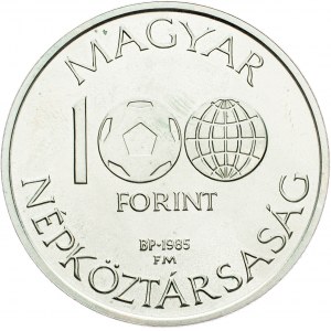 Maďarsko, 100 forintů 1985, Budapešť