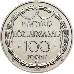 Hungary, 100 Forint 1990, Budapest
