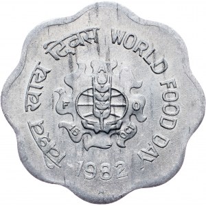India, 10 Paise 1982, Hyderabad