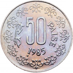 Inde, 50 Paise 1985, Daejeon