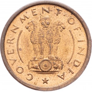 India , 1 Pice 1950, Bombay