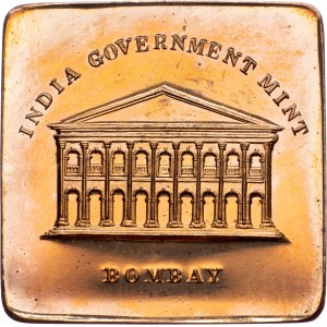 India , Bombay Mint proof set token 1972, Bombay