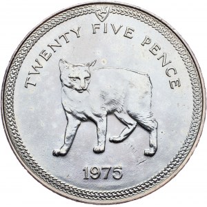Île de Man, 25 Pence 1975, Surrey